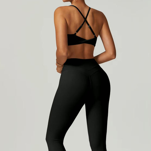 Women's Sports Bra & Leggings Athletic Set