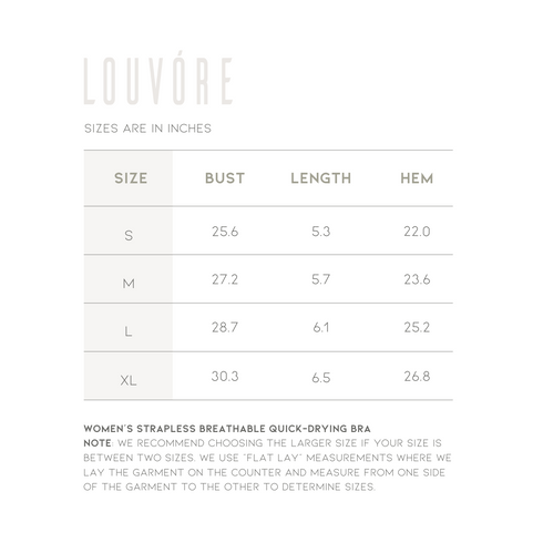 Women's Strapless Breathable Quick-Drying Bra