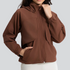 Women's Waterproof Hooded Athletic Jacket with Pockets
