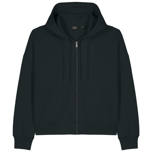 Women's Zip-Up Hoodie – Organic Cotton Fleece