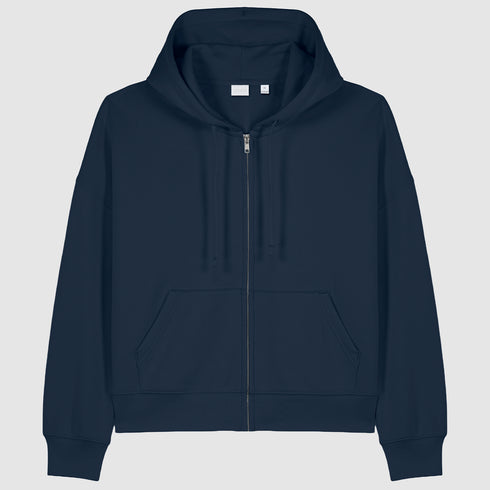 Women's Zip-Up Hoodie – Organic Cotton Fleece