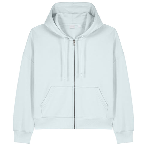 Women's Zip-Up Hoodie – Organic Cotton Fleece