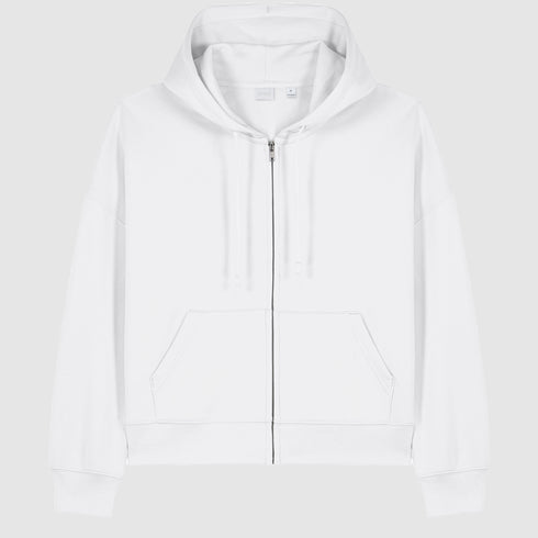 Women's Zip-Up Hoodie – Organic Cotton Fleece