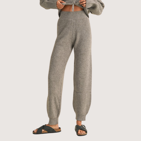 Women's Cozy Zip-Up Jacket and Lounge Pants Set