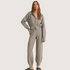 Women's Cozy Zip-Up Jacket and Lounge Pants Set