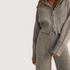 Women's Cozy Zip-Up Jacket and Lounge Pants Set